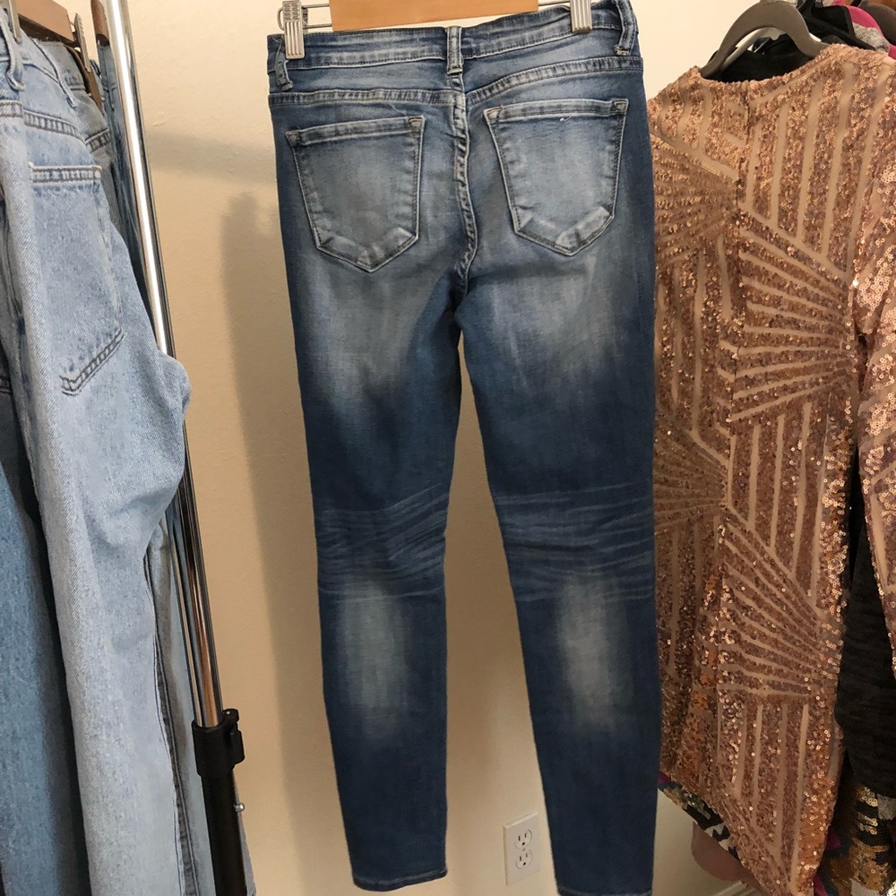 Kancan Distressed Skinny Jeans